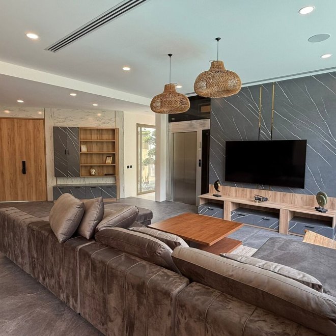 เลคฟร้อนท์วิลล่าบ้านมานิค-5 ห้องนอน (ID 155)