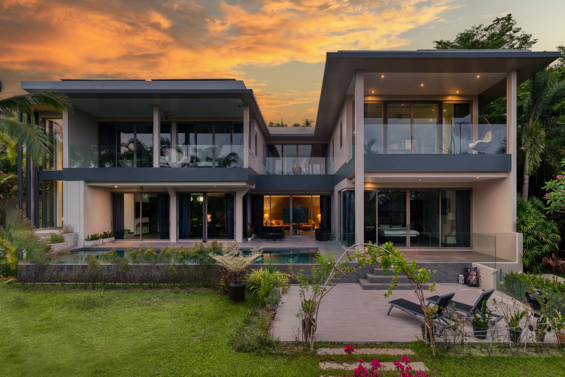 东方现代风格的专属住宅 (ID 302)