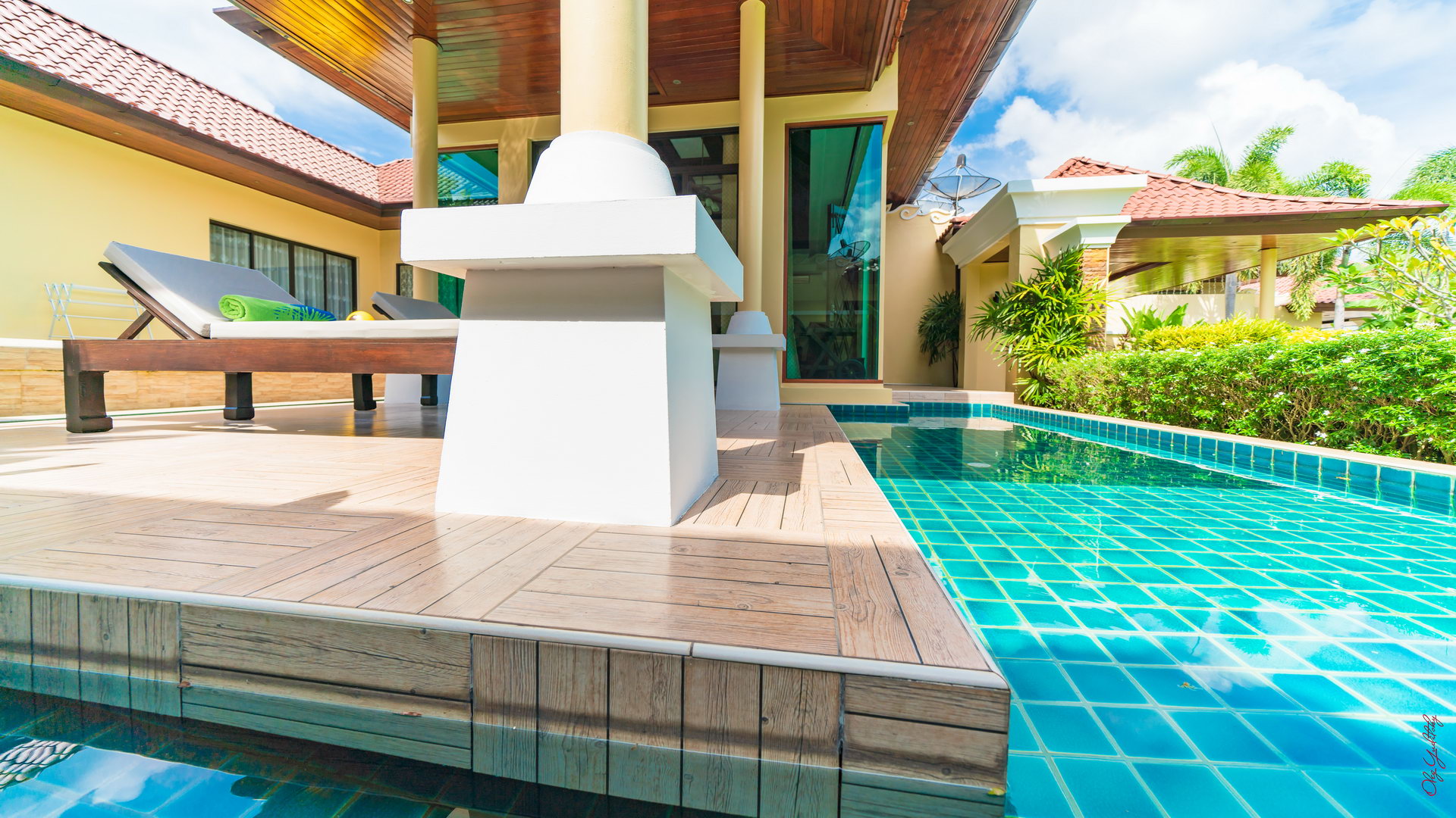 Аренда — роскошная вилла с 3+1 спальнями рядом с пляжем БангТао (ID 288)