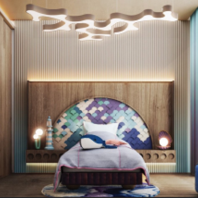 อพาร์ตเมนต์ 2 ห้องนอนสำหรับขายในเบลล์บูดาเปสต์ (ID 339)