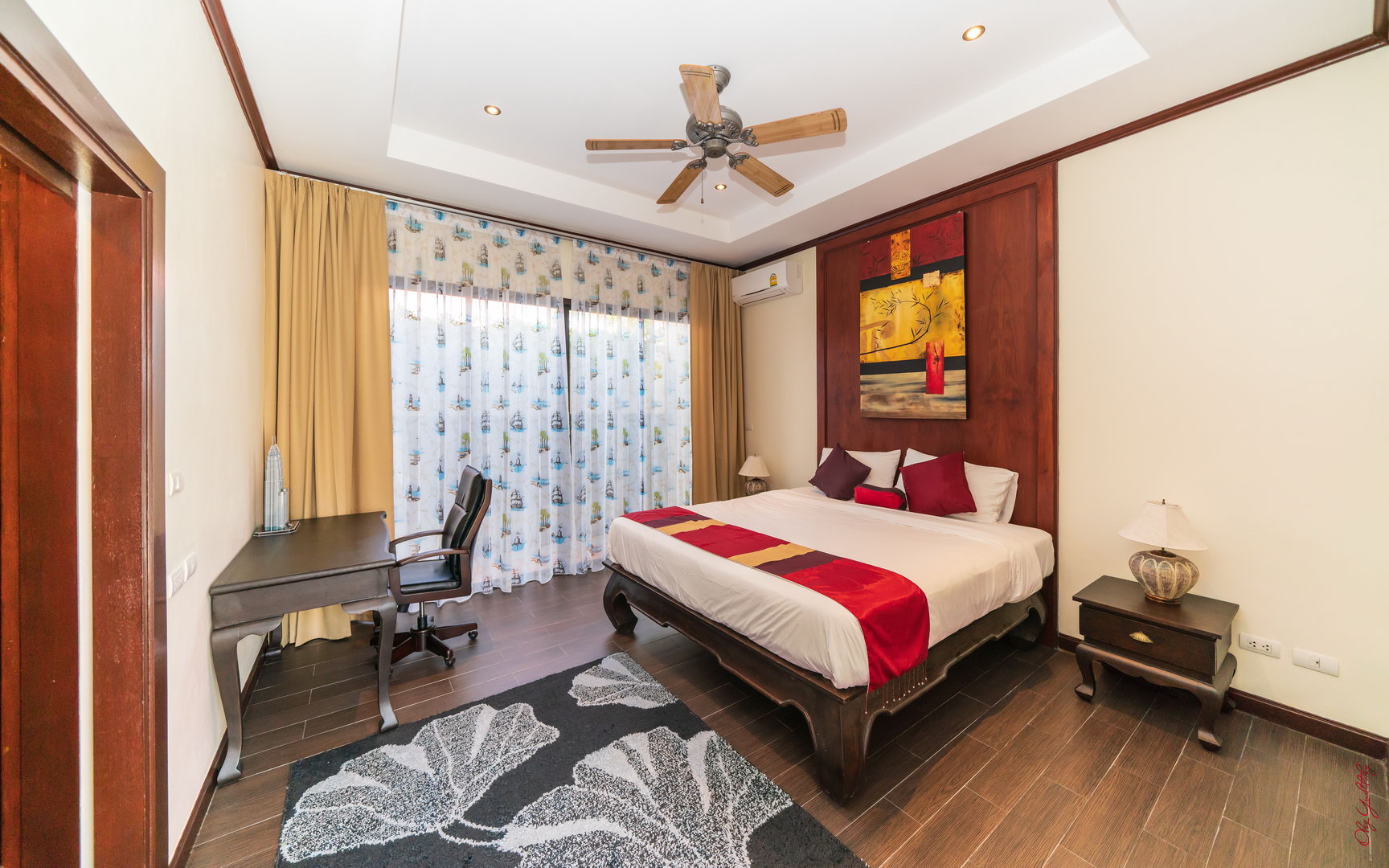 Аренда — роскошная вилла с 3+1 спальнями рядом с пляжем БангТао (ID 288)