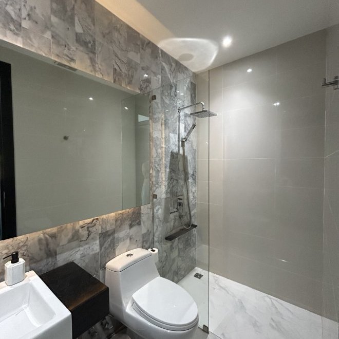 2 спальная вилла с бассейном в Чалонге (ID 1)