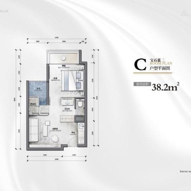 อพาร์ทเม้นท์ในแพลทินัมเบย์ (ID 19)
