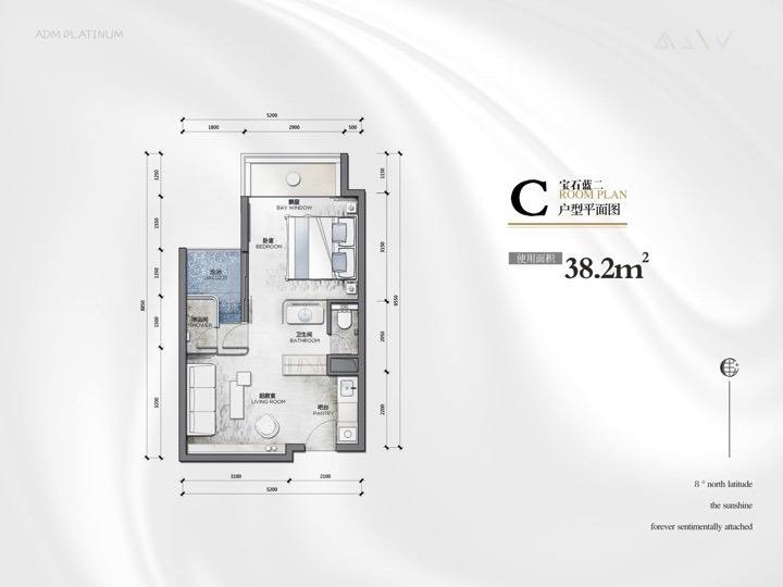 อพาร์ทเม้นท์ในแพลทินัมเบย์ (ID 19)