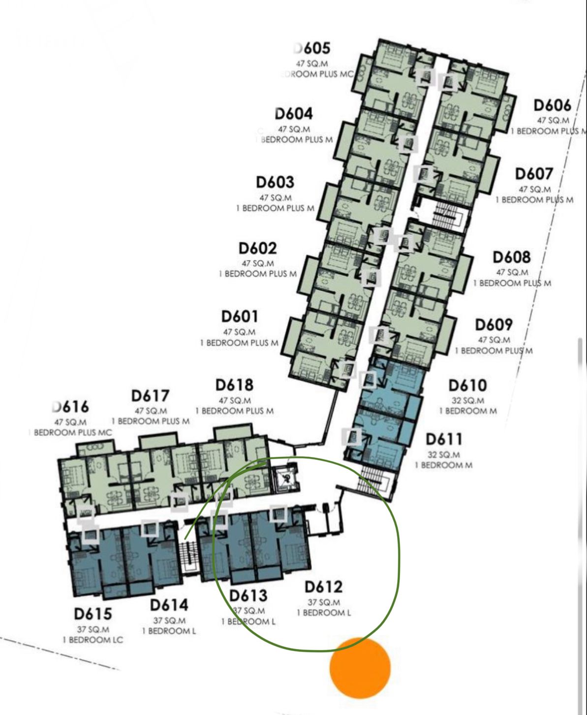 อพาร์ตเมนต์ในคาตาเบลโล (ID 33)