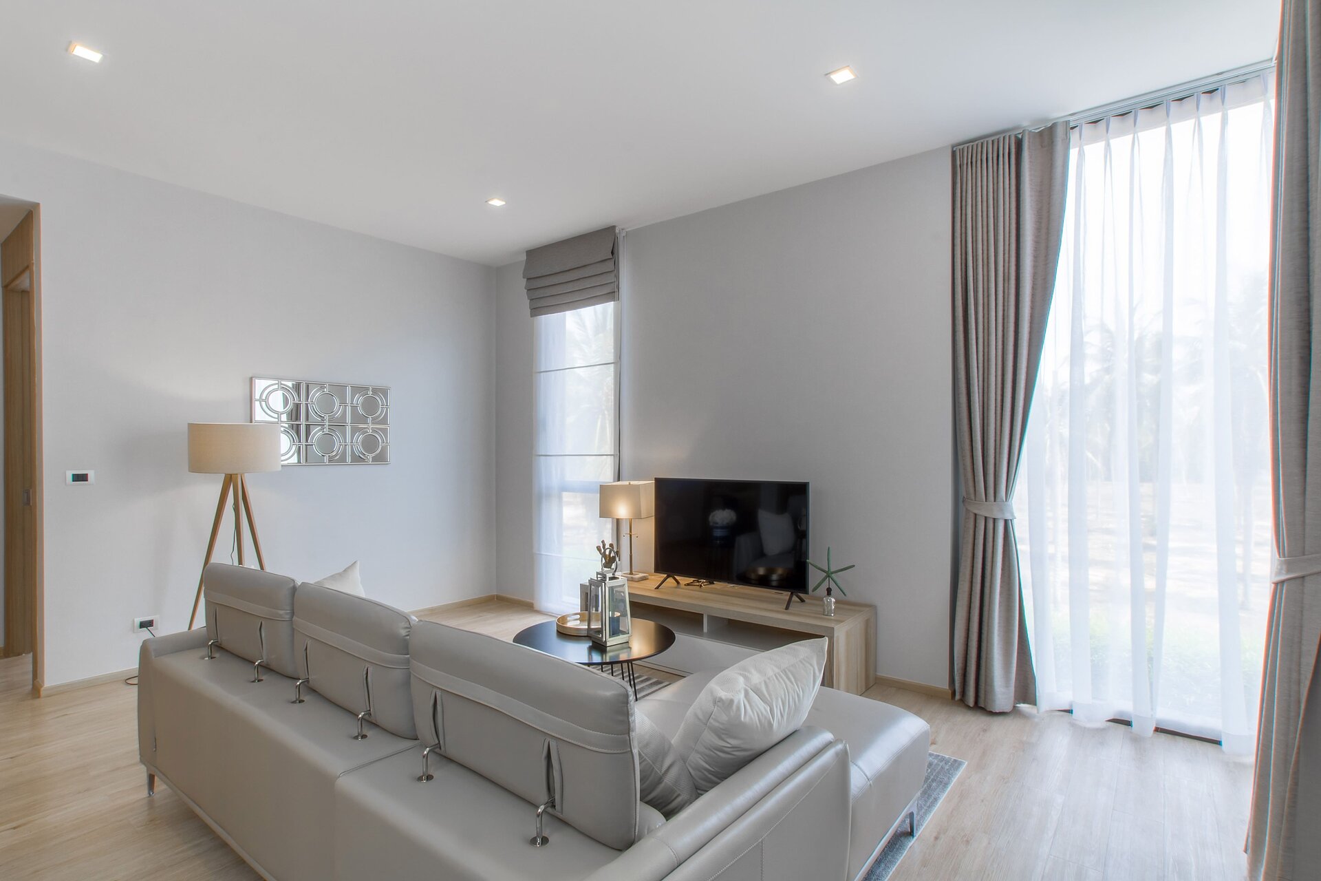 อพาร์ทเมนท์ 2 ห้องนอนในบ้านไม้ขาว (ID 134)