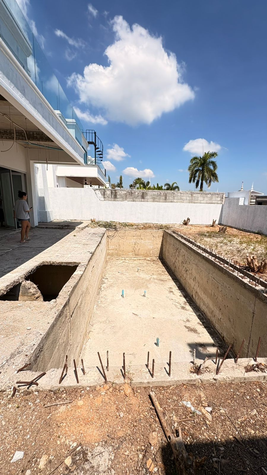 Вилла на этапе строительства (ID 695)