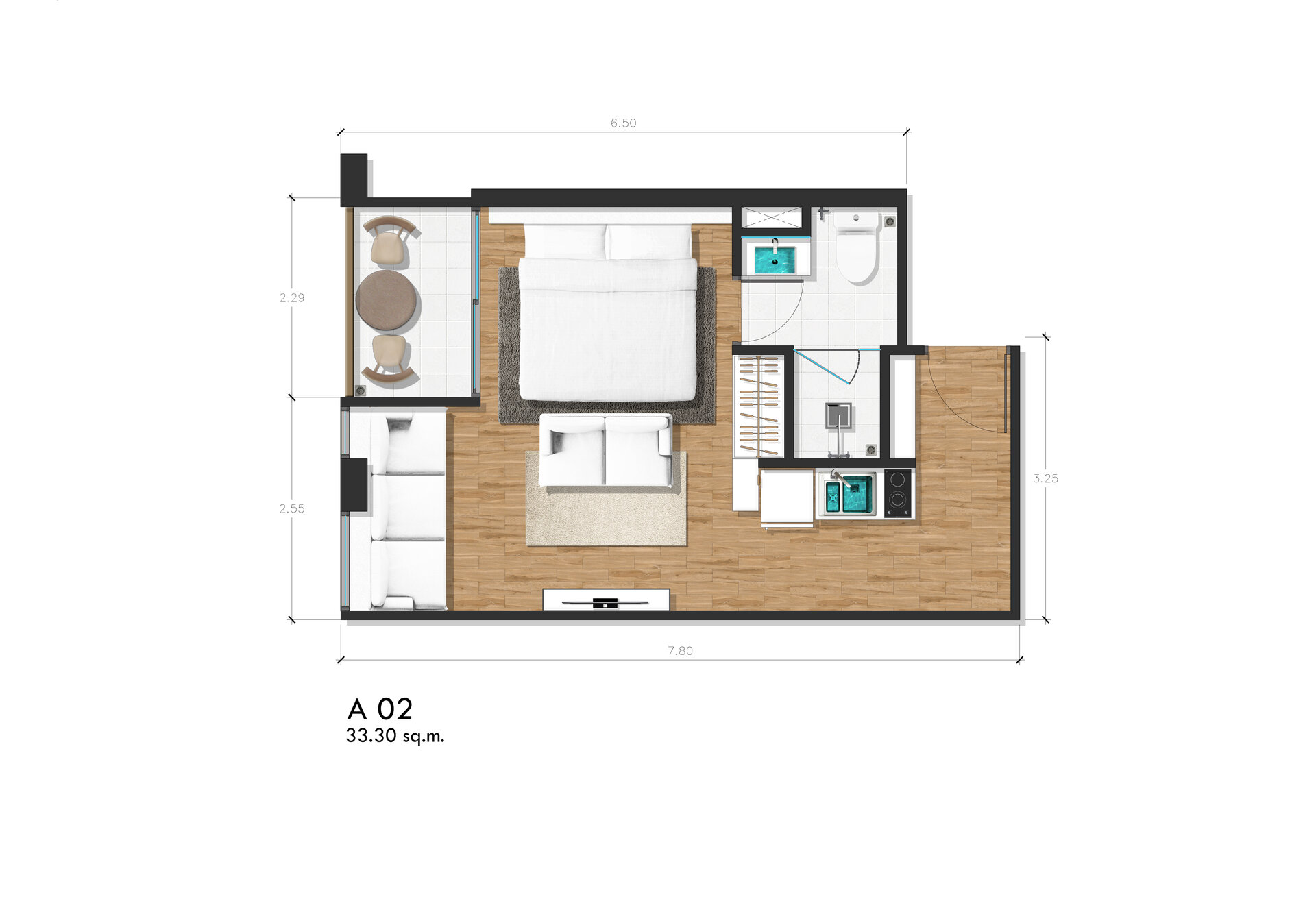 Apartment for sale on Rawai (ID 172)