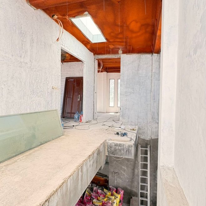 Вилла на этапе строительства (ID 695)