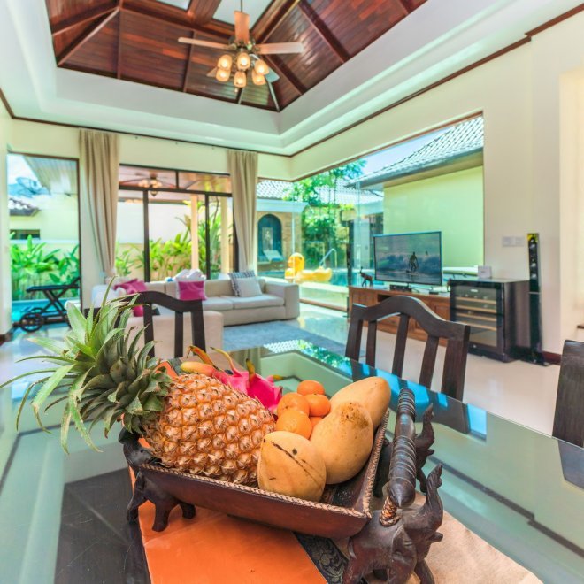 Аренда — роскошная вилла с 3+1 спальнями рядом с пляжем БангТао (ID 288)