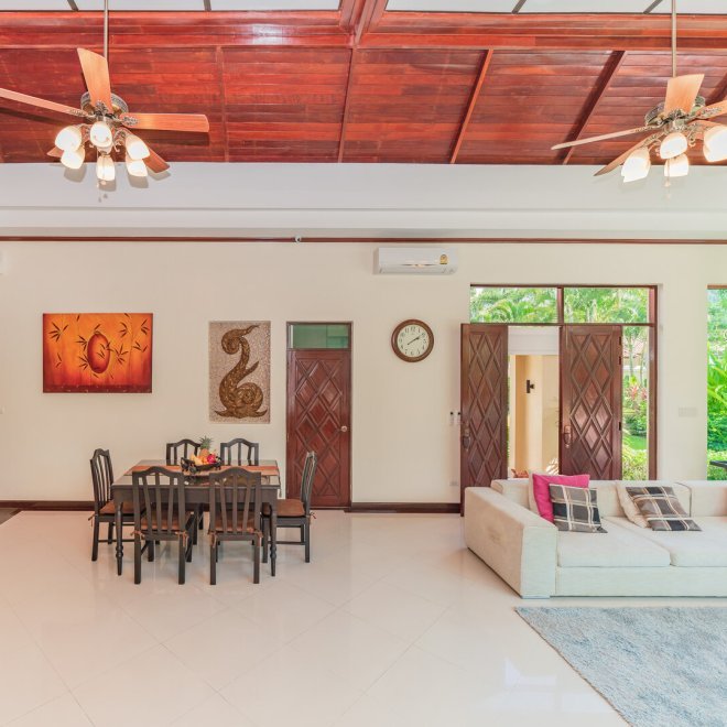 Аренда — роскошная вилла с 3+1 спальнями рядом с пляжем БангТао (ID 288)