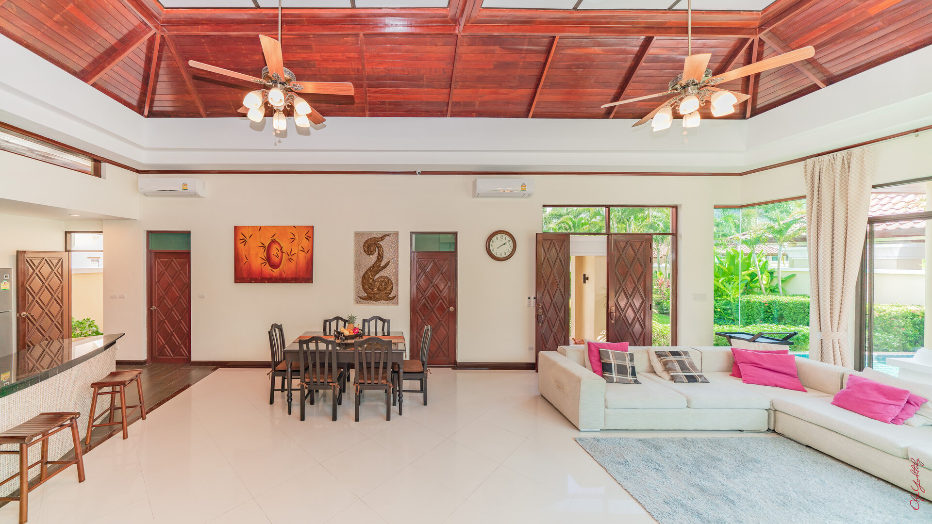 Аренда — роскошная вилла с 3+1 спальнями рядом с пляжем БангТао (ID 288)