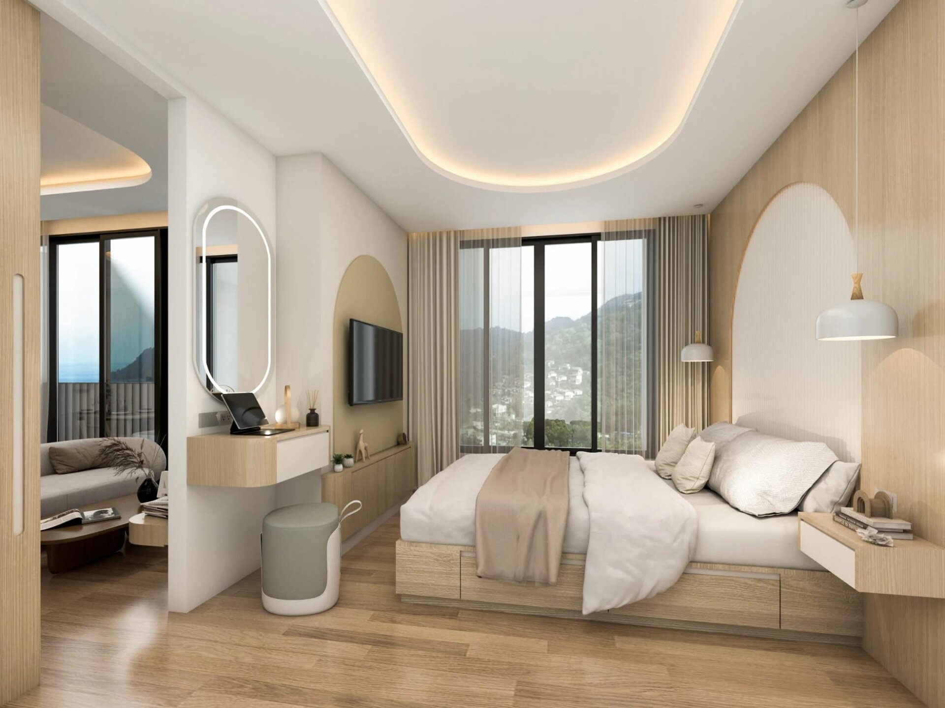 2-к. вторичная квартира, 47 м² в FANTASEA CONDO KAMALA (ID 715)