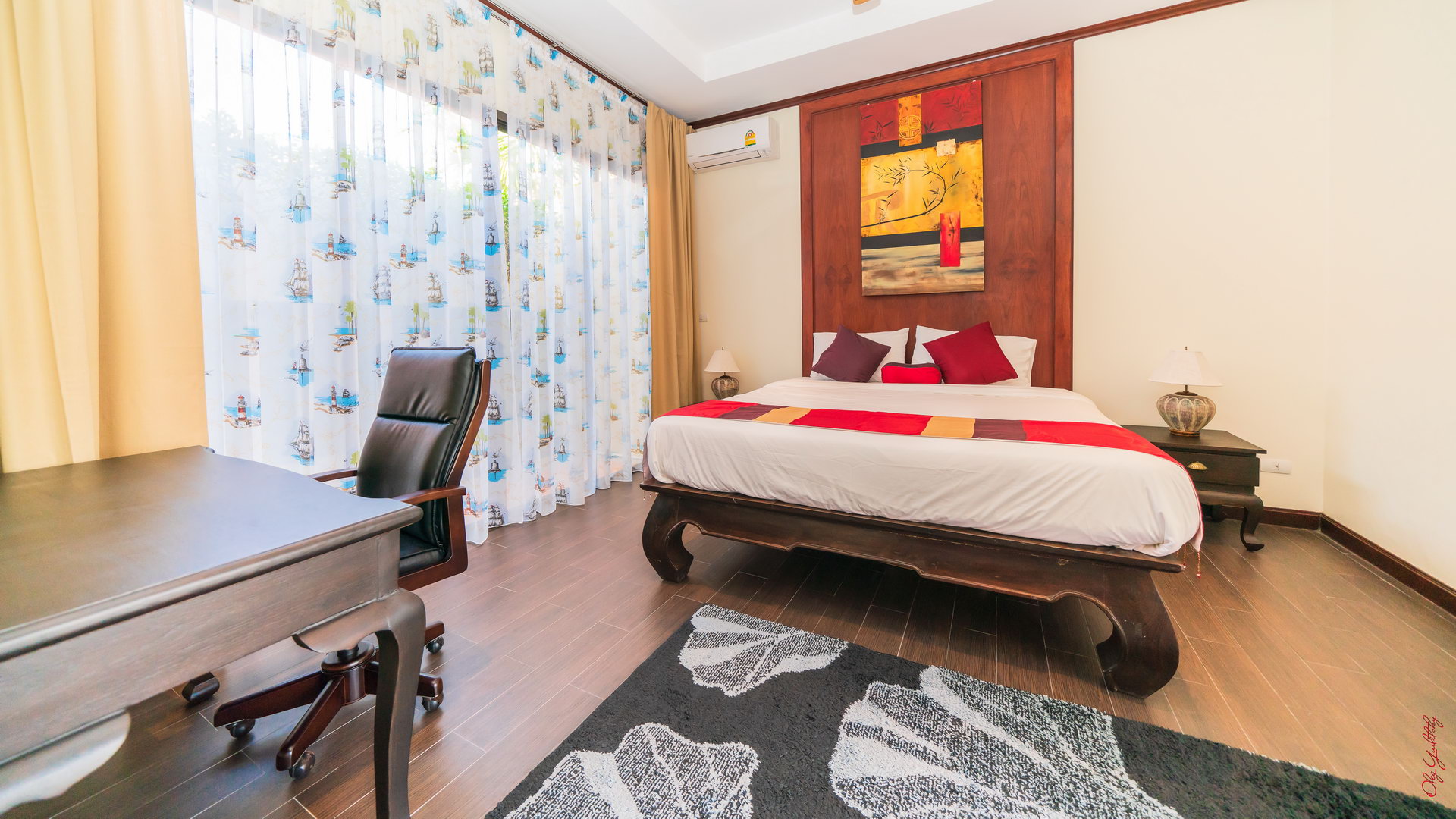 Аренда — роскошная вилла с 3+1 спальнями рядом с пляжем БангТао (ID 288)