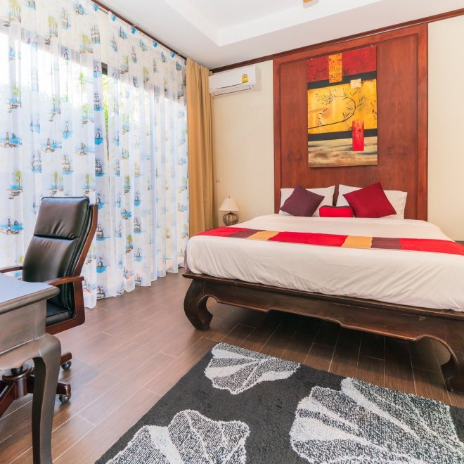 Аренда — роскошная вилла с 3+1 спальнями рядом с пляжем БангТао (ID 288)