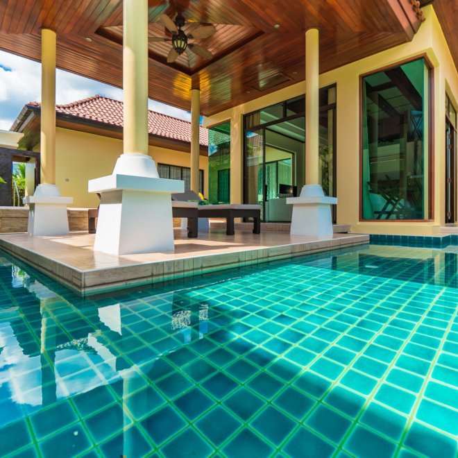 Аренда — роскошная вилла с 3+1 спальнями рядом с пляжем БангТао (ID 288)