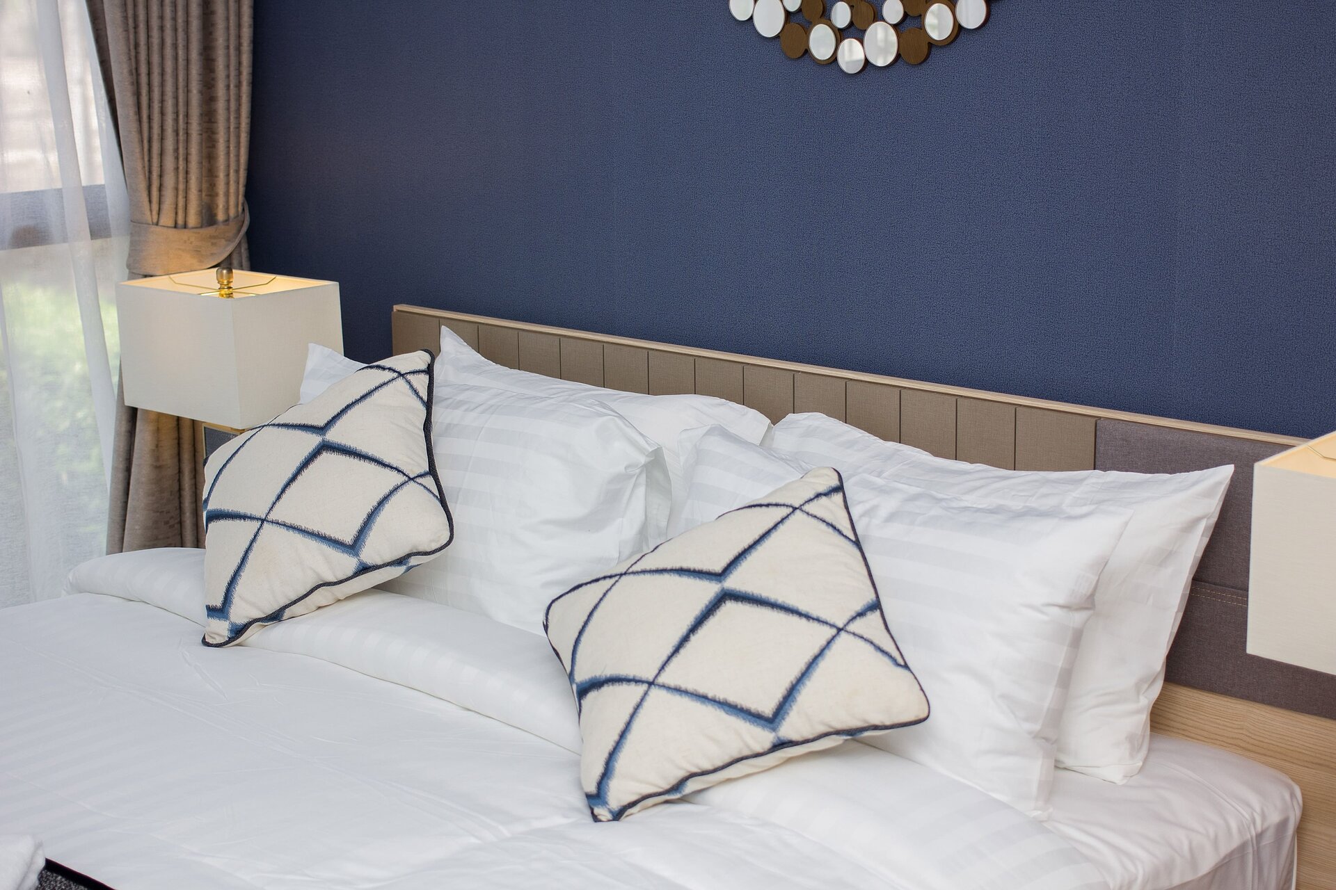 อพาร์ทเมนท์ 2 ห้องนอนในบ้านไม้ขาว (ID 134)