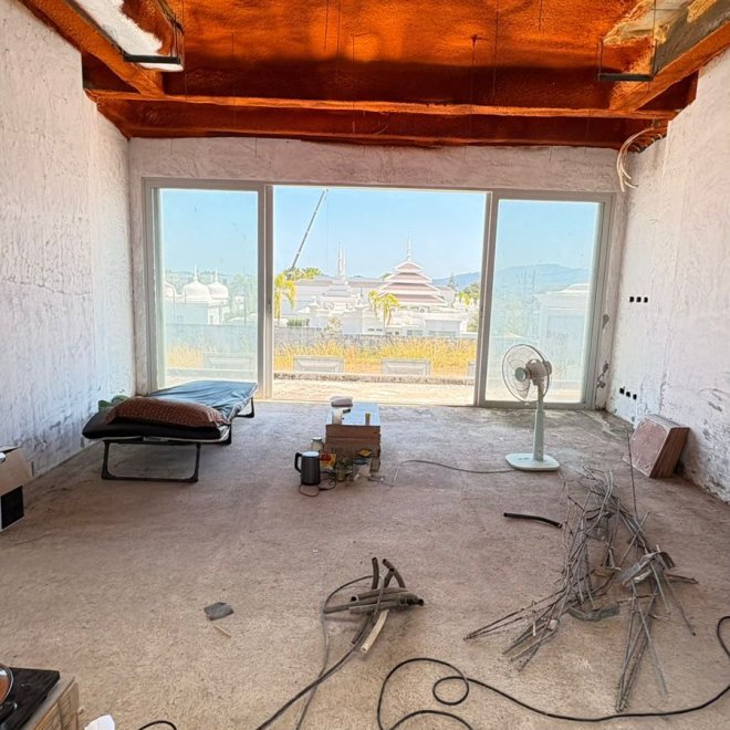 Вилла на этапе строительства (ID 695)