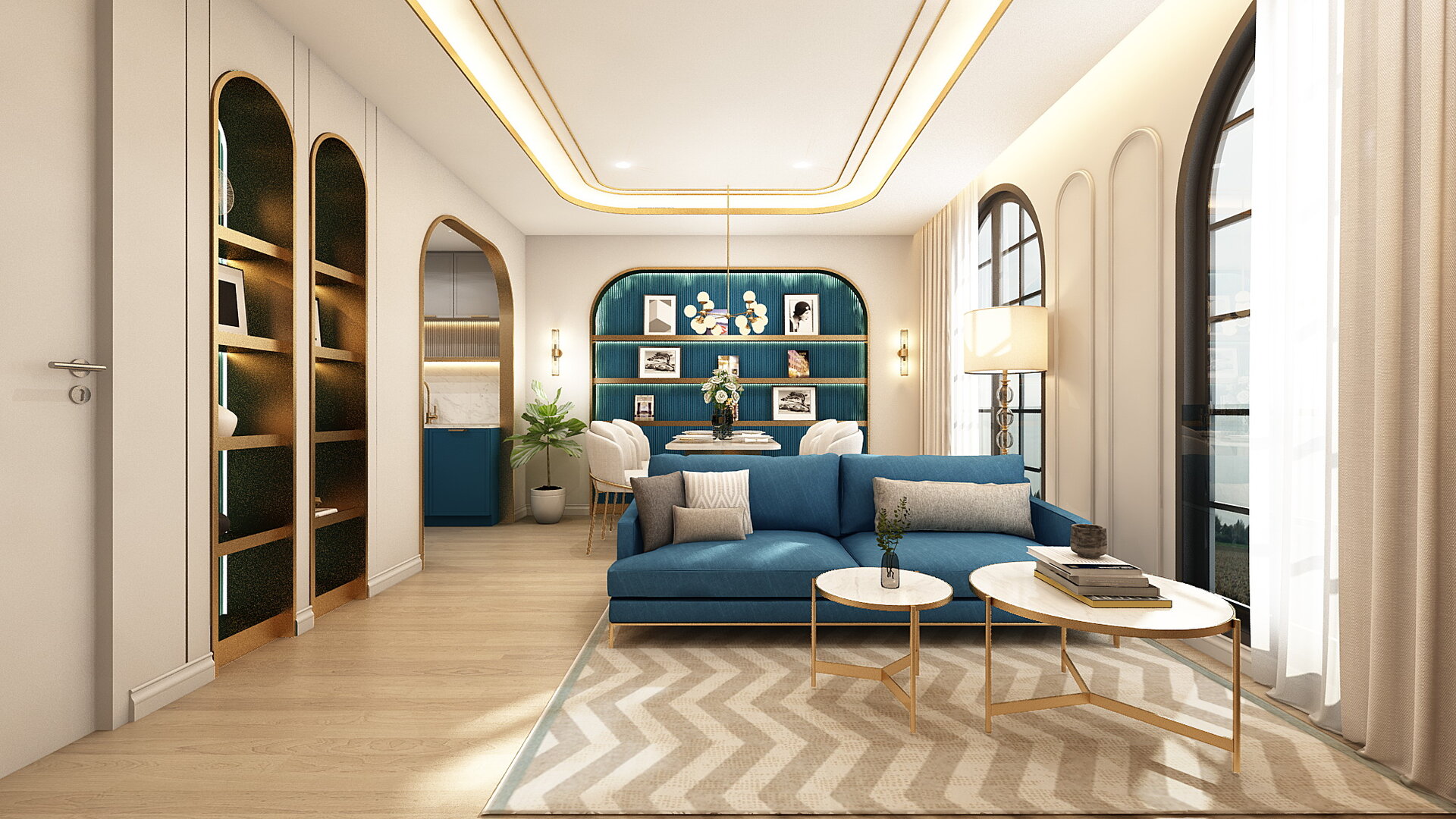 Above Element Condominium — 1 спальня, 47 м², юнит В308 (ID 474)