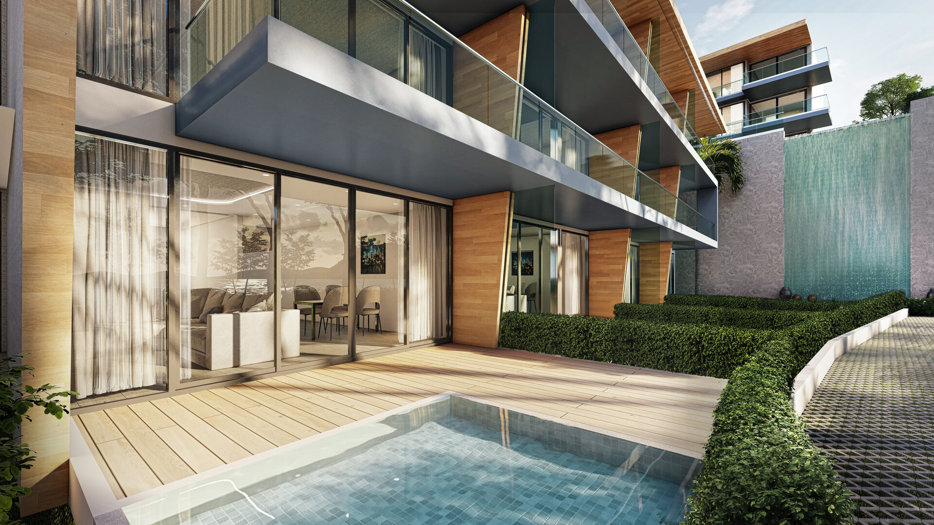 Coral Beach Oceanview Resort — 2 спальни (ID 147)