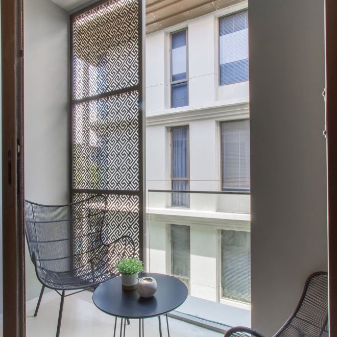 อพาร์ทเมนท์ 2 ห้องนอนในบ้านไม้ขาว (ID 134)