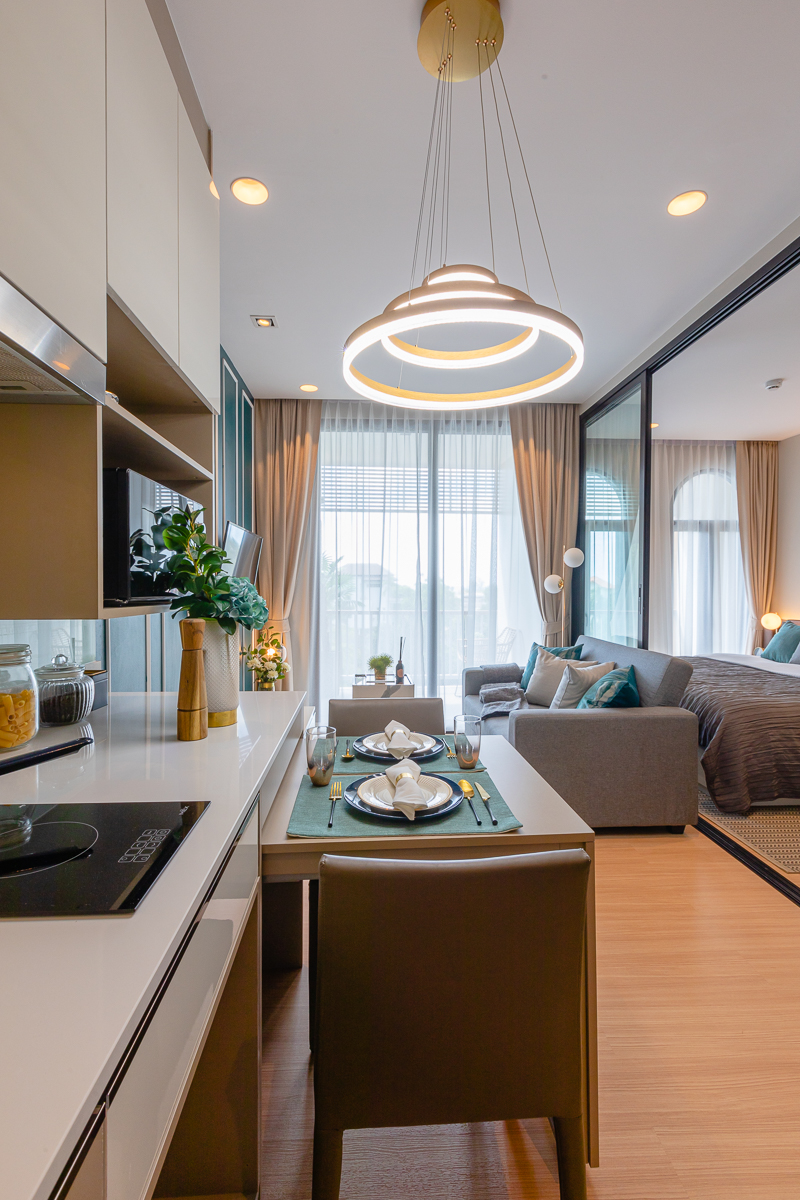 อพาร์ตเมนต์ 1 ห้องนอนพร้อมวิวทะเลในปาล์เมตโต 1 (ID 179)