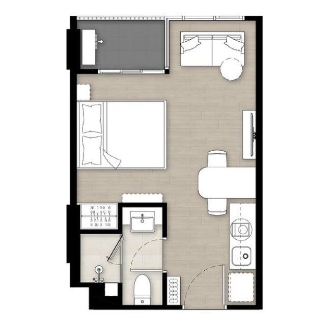 Студия в So Origin Kata (ID 78)