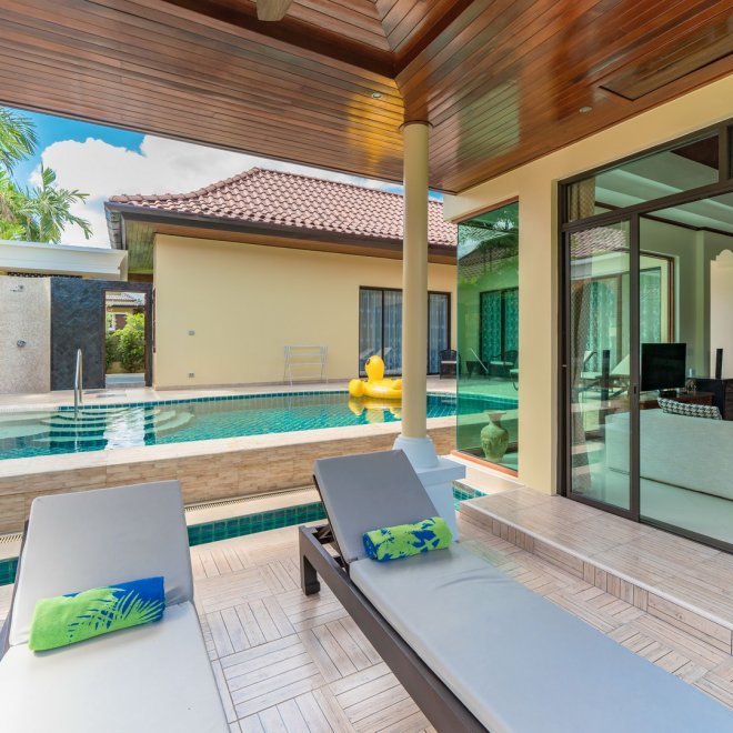 Аренда — роскошная вилла с 3+1 спальнями рядом с пляжем БангТао (ID 288)