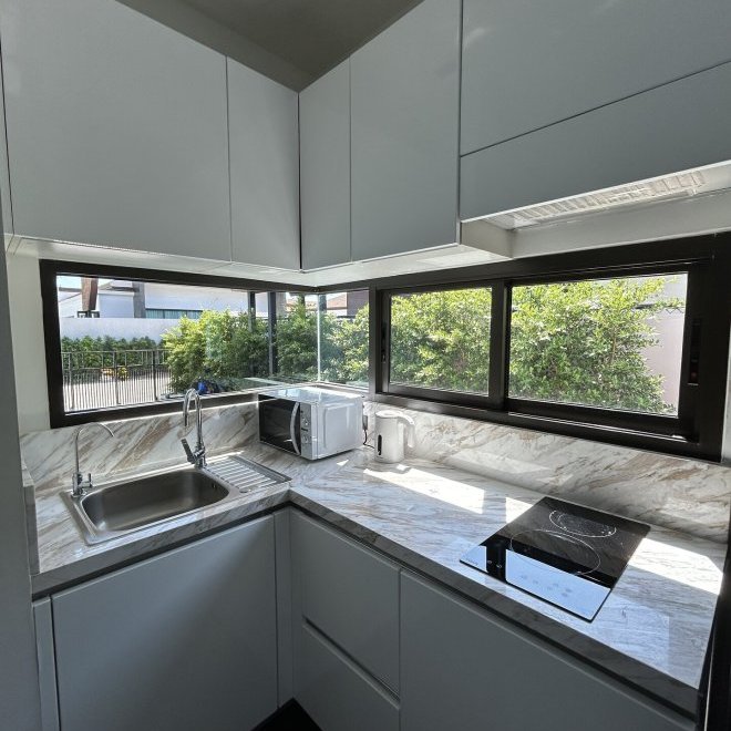 2 спальная вилла с бассейном в Чалонге (ID 1)