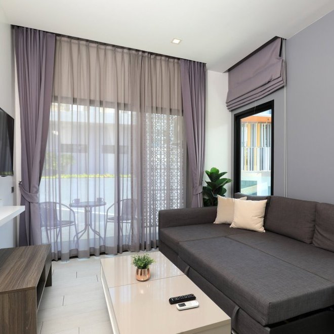 อพาร์ตเมนต์ 1 ห้องนอนในยูโทเปียเรสซิเดนซ์ (ID 89)