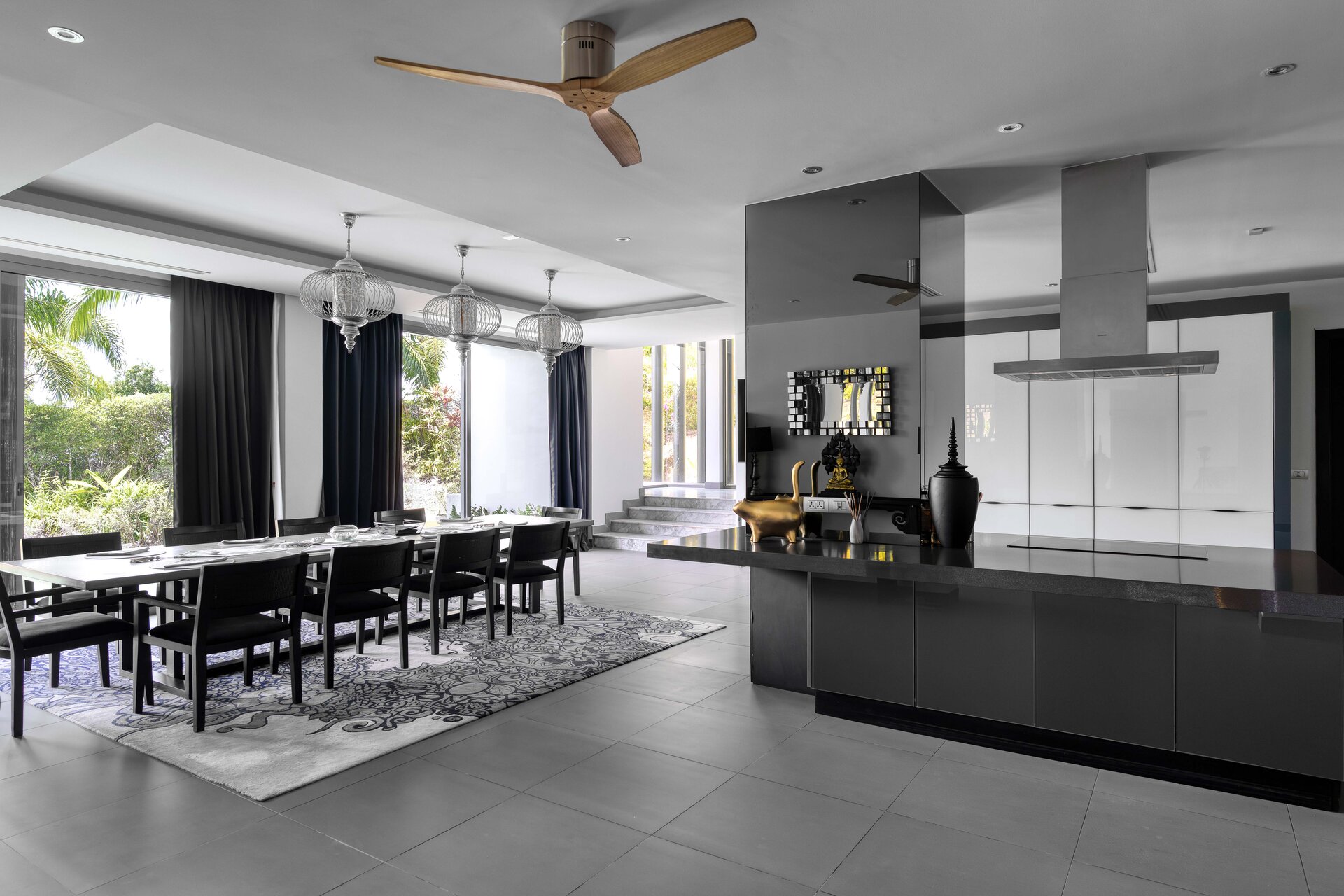 东方现代风格的专属住宅 (ID 302)