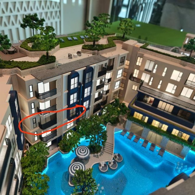 1-room apartment, The Title Cielo Rawai, unit CRB303 (ID 271)