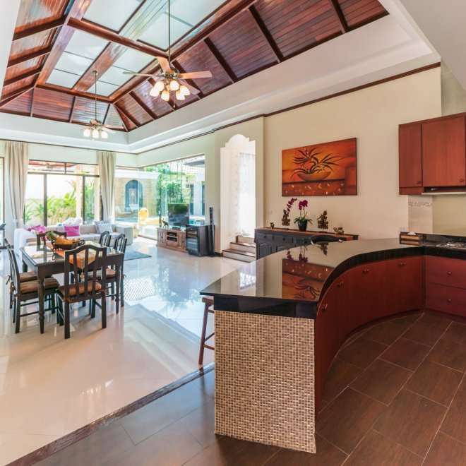 Аренда — роскошная вилла с 3+1 спальнями рядом с пляжем БангТао (ID 288)