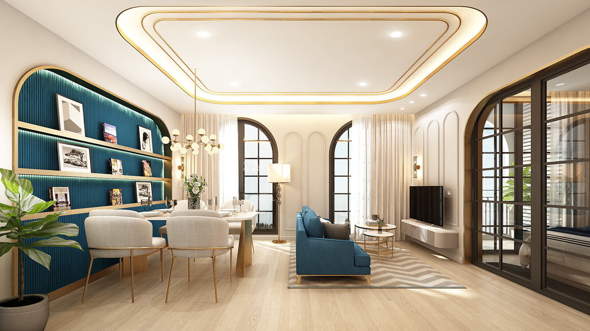 Above Element Condominium — 1 спальня, 47 м², юнит В308 (ID 474)