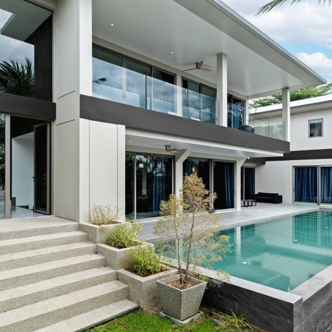 东方现代风格的专属住宅 (ID 302)