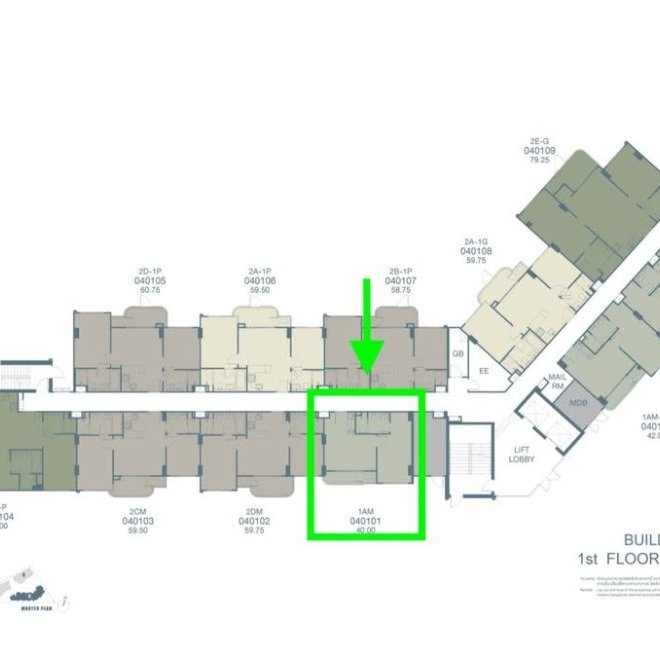 Продажа 1 спальной квартиры в Canvas Cherngtalay (ID 342)