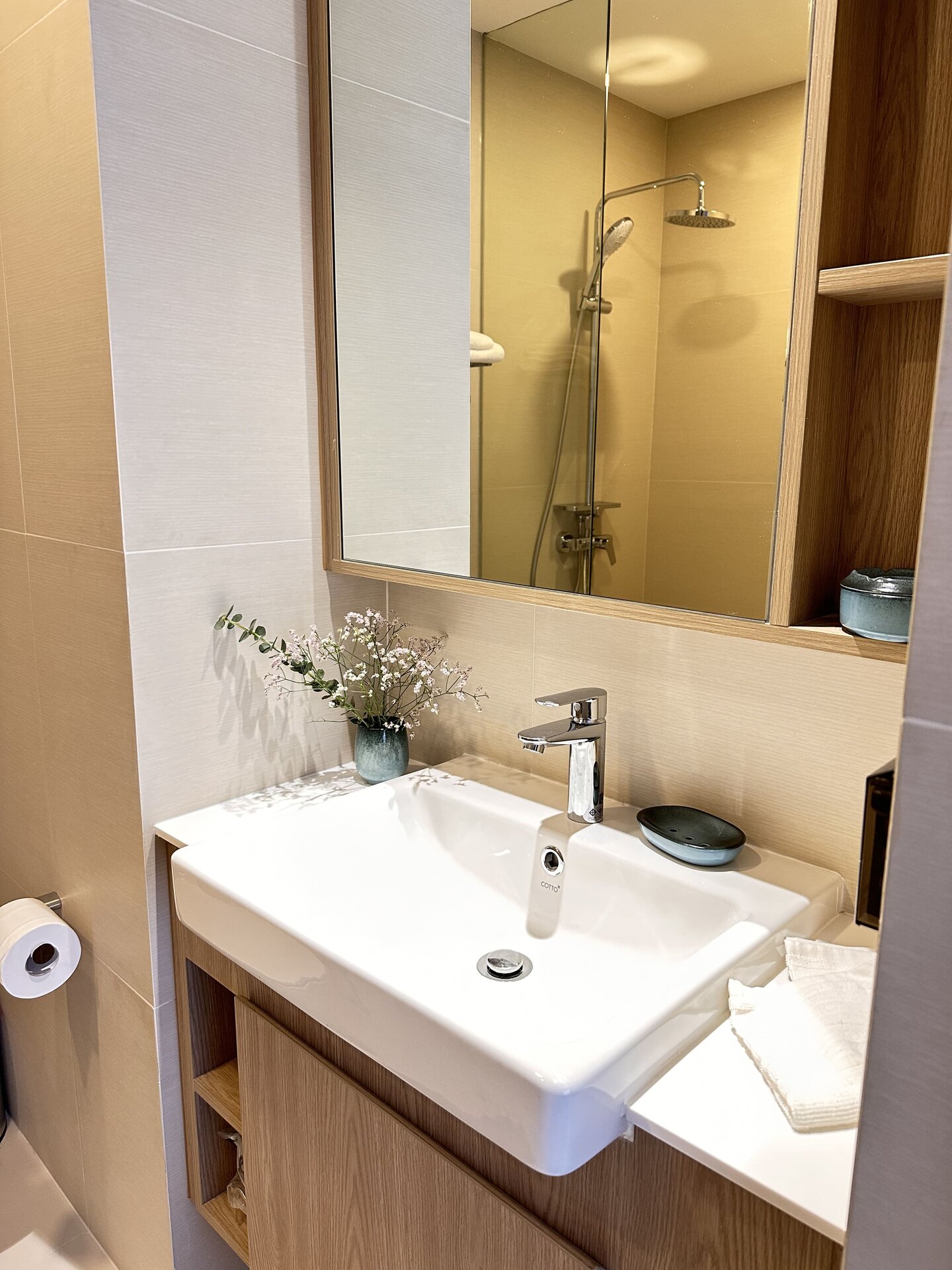 1 спальная квартира в SkyPark (ID 123)