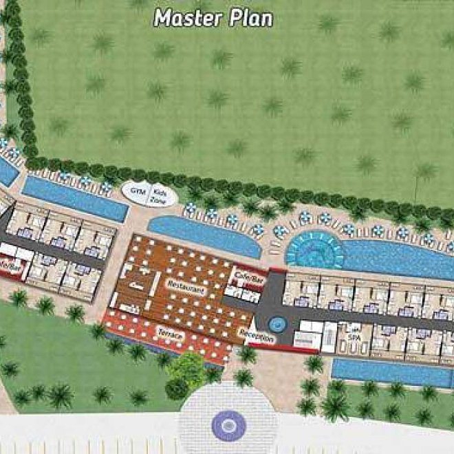 1 спальная квартира в MBC (ID 136)