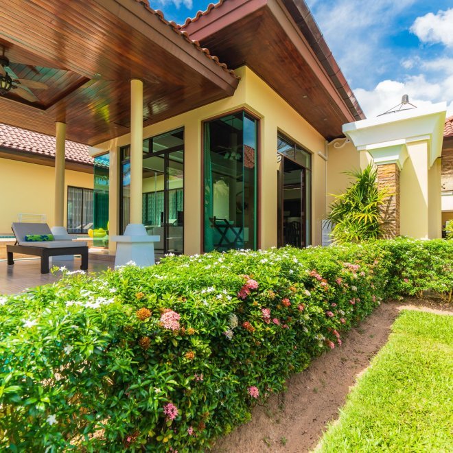 Аренда — роскошная вилла с 3+1 спальнями рядом с пляжем БангТао (ID 288)