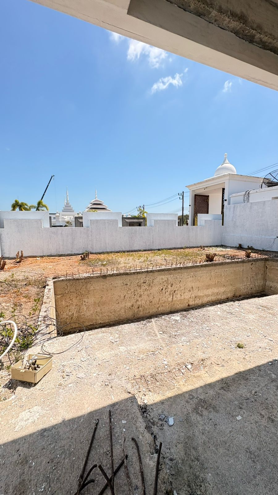 Вилла на этапе строительства (ID 695)