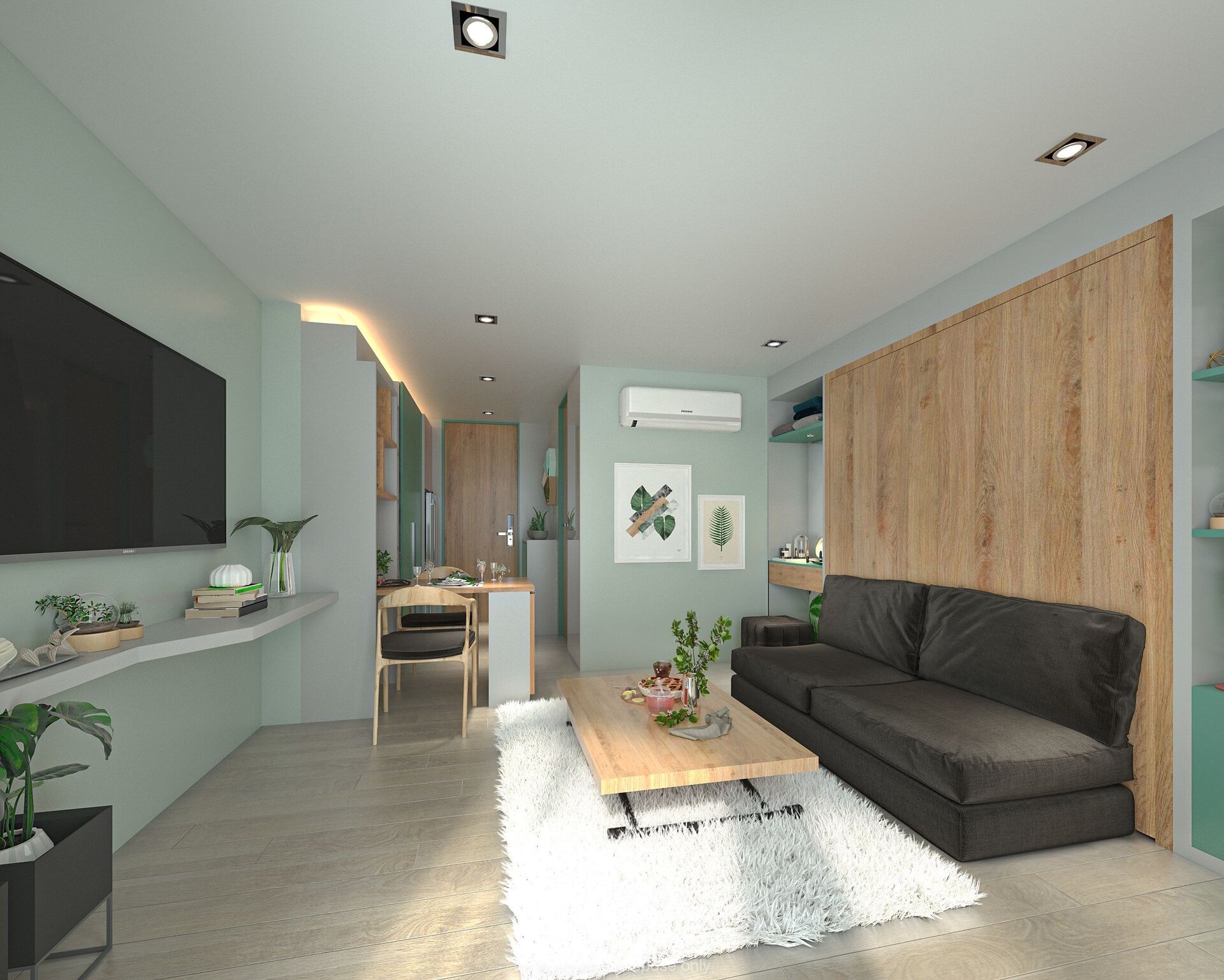 Продам студию в Serene Condo (ID 61)