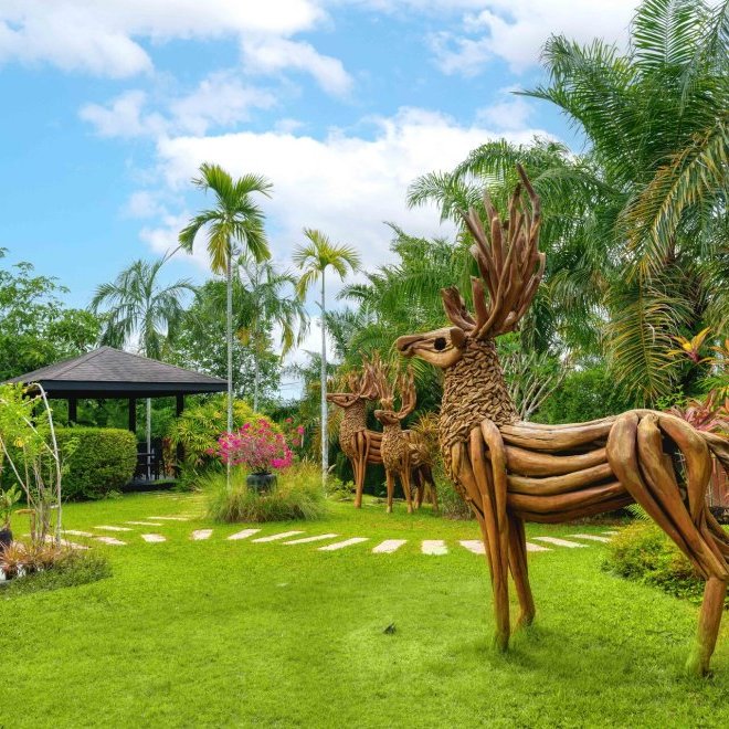 东方现代风格的专属住宅 (ID 302)