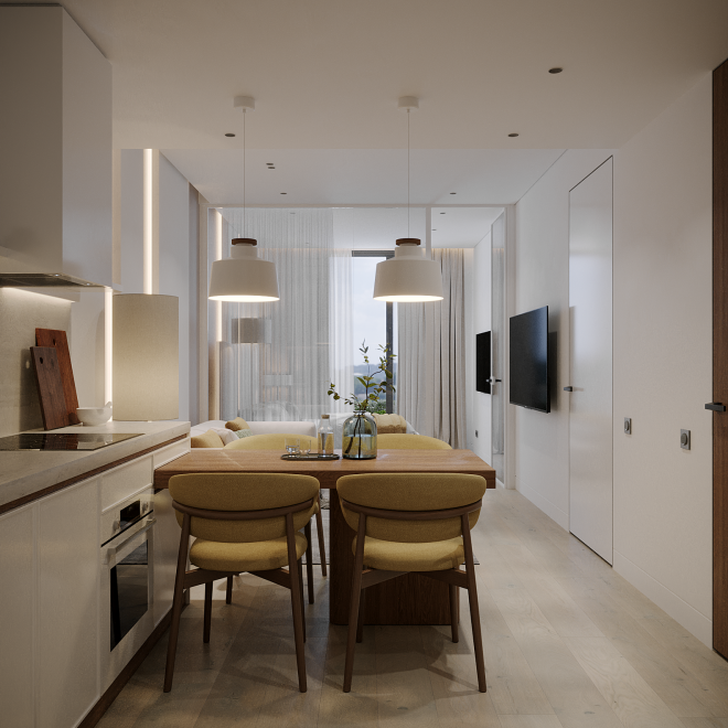 Продажа 2 спальной квартиры в Layan Green Park Phase 2 (ID 540)