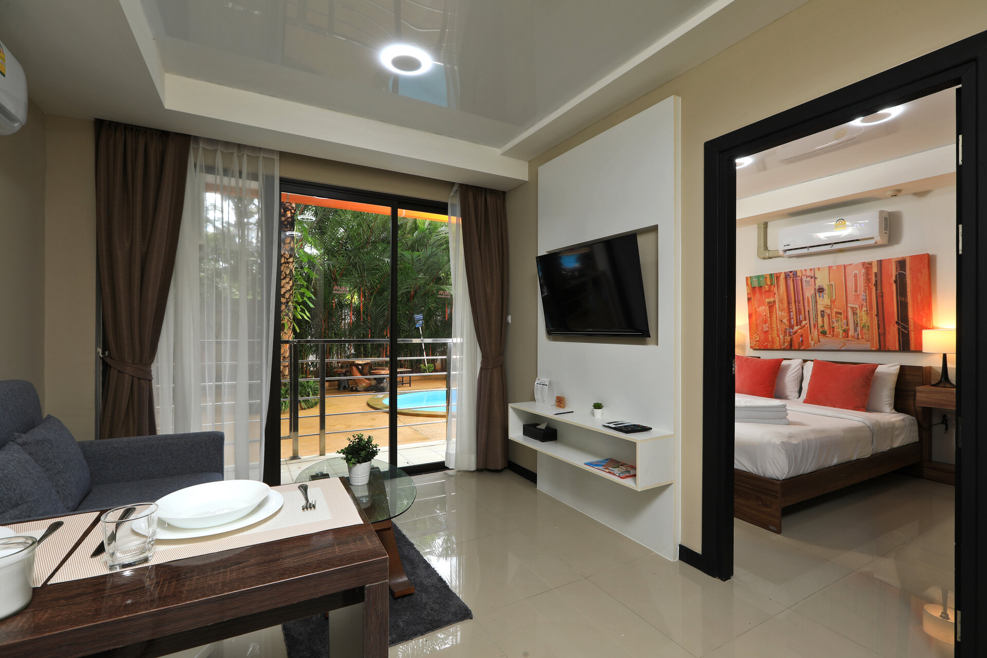 1 спальная квартира в MBC (ID 96)