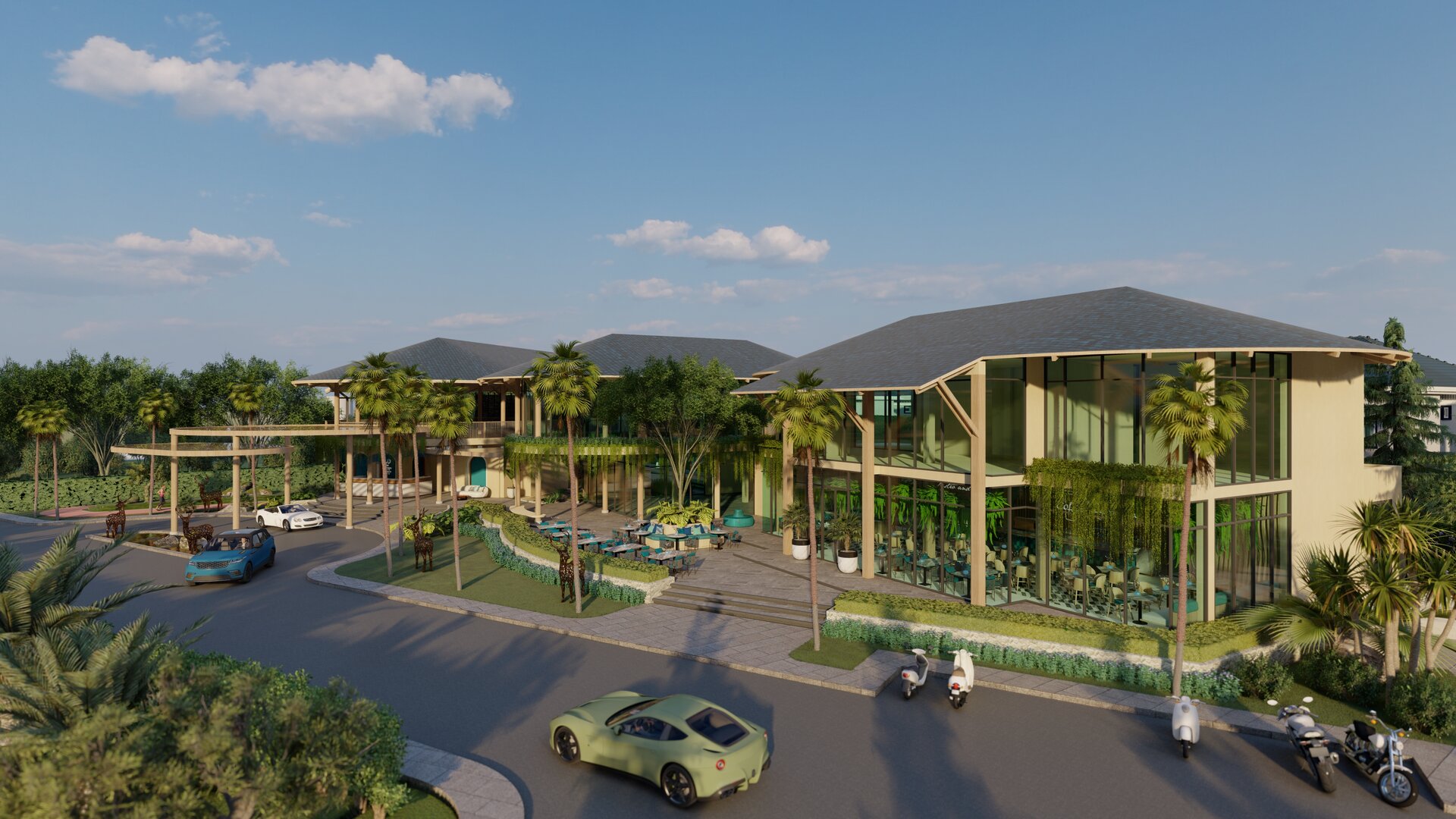 2 спальная квартира в Above Element (ID 38)