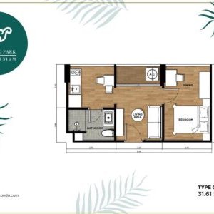 Продам 1-спальную квартиру в Palmetto Park Hotel &amp; Residence (ID 398)
