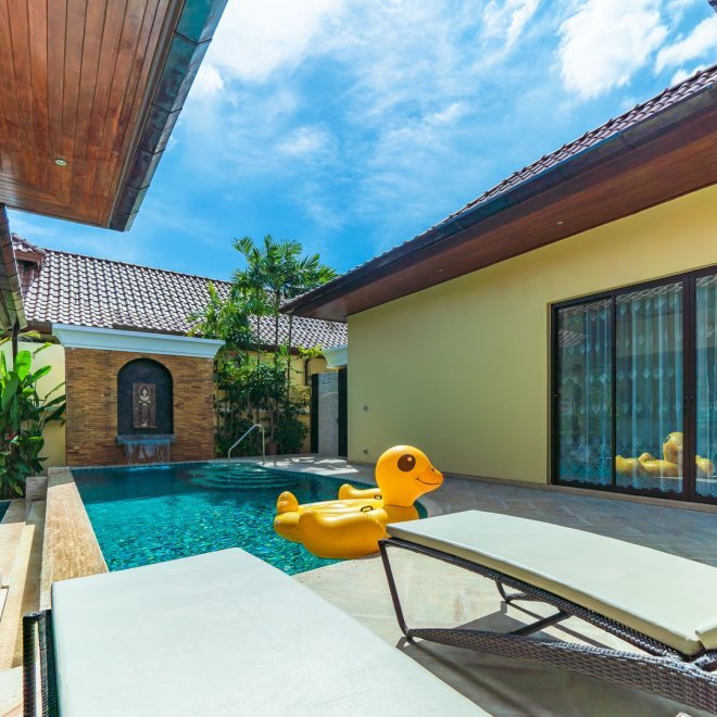 Аренда — роскошная вилла с 3+1 спальнями рядом с пляжем БангТао (ID 288)