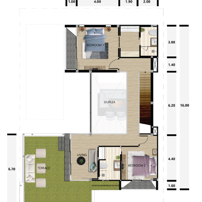 Zenithy Villas — Unit S22, 3 bedrooms, Phuket (ID 255)