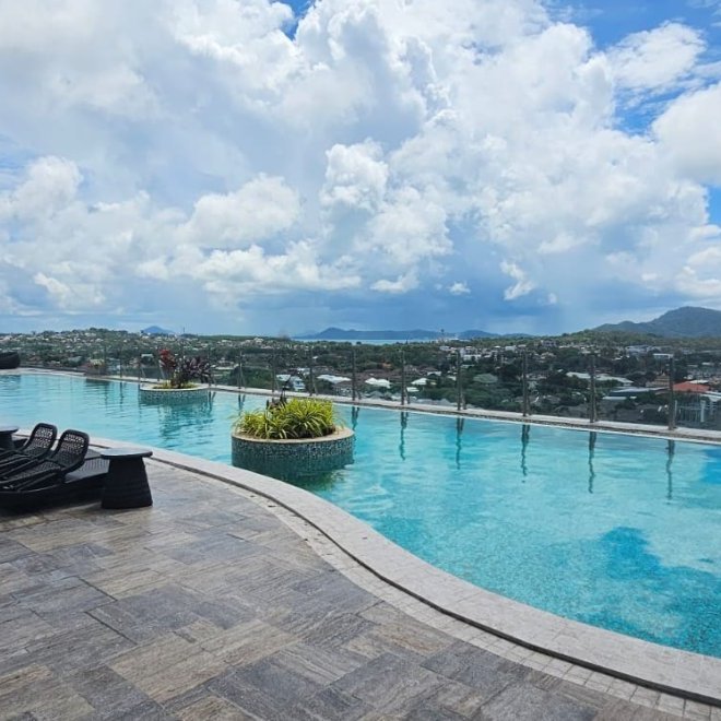 อพาร์ตเมนต์ 1 ห้องนอนวิวทะเล (ID 115)