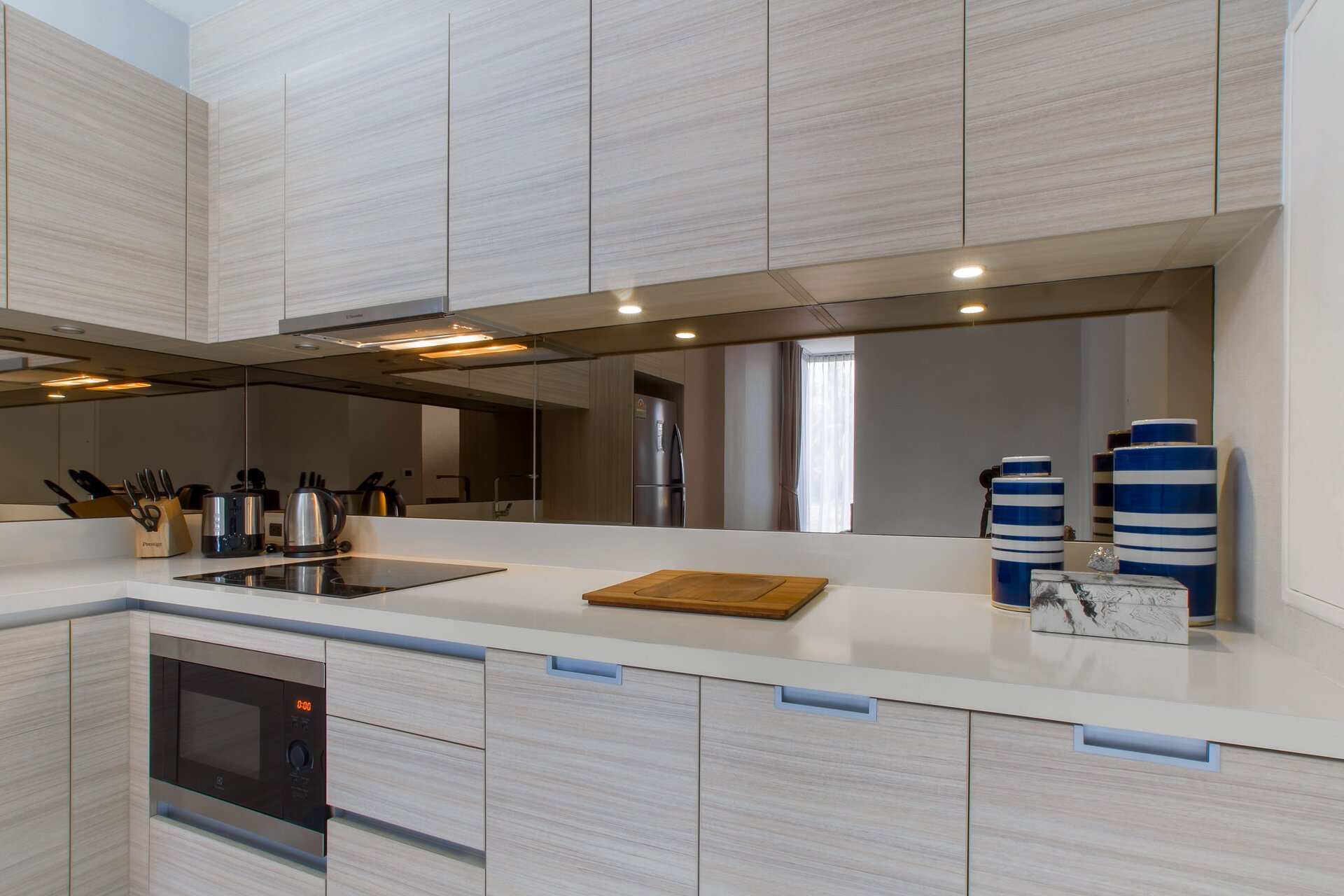 อพาร์ทเมนท์ 2 ห้องนอนในบ้านไม้ขาว (ID 134)